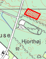 Sennepsgasdepotet i Vestermarie Plantage